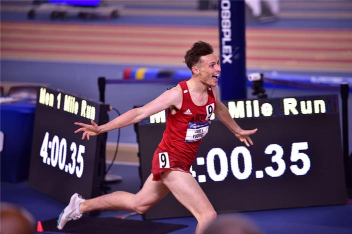 James Young D2 Mile Champion